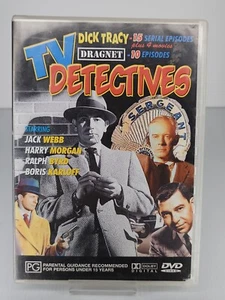 TV Detectives: Dick Tracy (15 Episodes) Dragnet (10 Episodes) DVD - Picture 1 of 2
