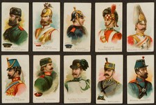 1910 E1 Breisch-Williams Army Cards Complete Set of 25 1st ACC Set