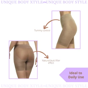 MUJER LEVANTADOR DE GLÚTEOS ROPA MOLDEADORA PANTALONES CORTOS CONTROL ABDOMEN LEVANTA COLA LUPO 5690 - Imagen 1 de 5