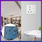 Convenient and Safe Electric Wall Socket Plug for Charging Devices UK Design