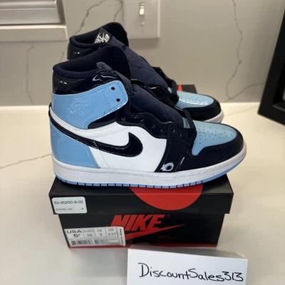 Talla 5.5 - Air Jordan 1 Retro OG Alto Azul Chill W Foto 1 de 4