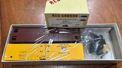 Red Caboose HO Kit #RC-4450c Refrigerator Car A. R. T. Shield Only 22037 NY - Image 1 of 4
