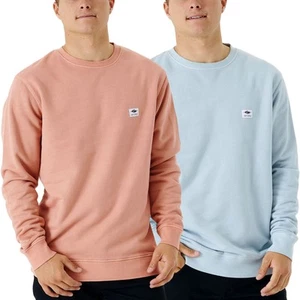 Rip Curl Mens Original Surfers Long Sleeve Crew Neck Sweatshirt Jumper Sweater - Picture 1 of 7