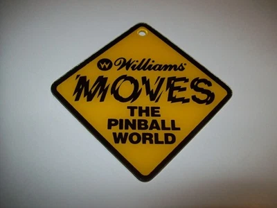 Earthshaker Pinball Máquina Plástico Promo Llavero Posavasos Original Williams Foto 1 de 3