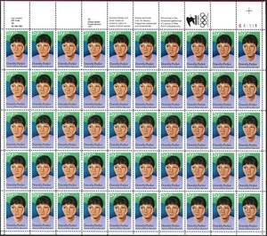 United States 29¢ Author Dorothy Parker Postage Stamp #2698 Full Sheet - Picture 1 of 1