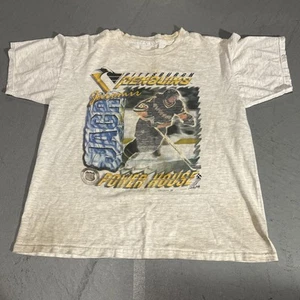 Camisa De Jugador De Colección 1995 NHL Jaromir Jagr Pittsburgh Penguins - Para Hombres Mediana M - Imagen 1 de 5