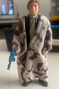 Vintage Star Wars Han Solo Trench Coat Endor Kenner 1983 Original HG **mint** - Picture 1 of 6