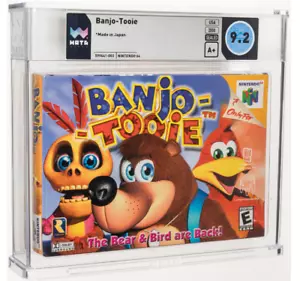 Banjo Tooie N64 9.2 A+ A NTSC SEALED WATA GRADED Made in Japan NINTENDO - Picture 1 of 1