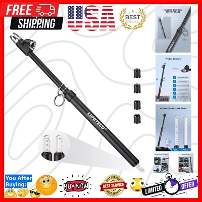 Accurate 12'' Tire Pressure Checker Dual Head Gauge - Perfect for Cars & SUVs - Image 1 of 4