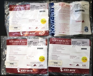 4 Knit-Rite Soft Sock Prosthetic 1SP3RGXS 1SP3SRXS #1, #2 x 8-12 NEW - Picture 1 of 3