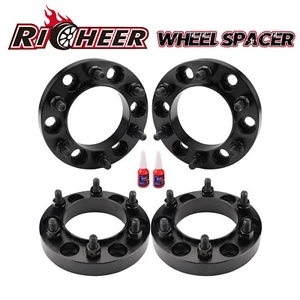4x 1" 6x5.5" Hubcentric Wheel Spacers 6x139.7mm for Tacoma FJ Cruiser 4Runner - Picture 1 of 9