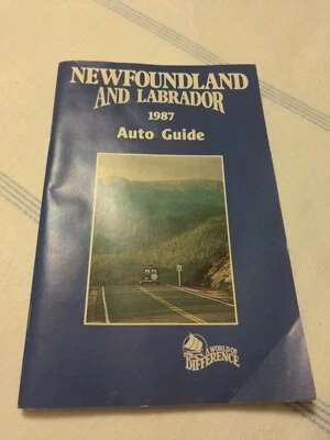 Путеводитель по Ньюфаундленду и Лабрадору 1987 Автопогид Туристические Карты и Туры - Изображение 1 из 4