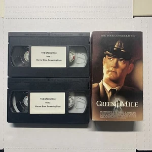 RARE VHS The Green Mile Tom Hanks- Promotional/Demo/Screener FYC Consideration - Picture 1 of 3