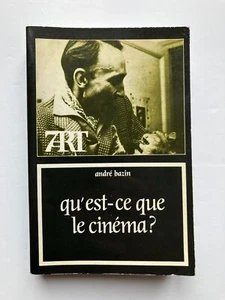 André BAZIN " Qu'est-ce que le cinéma ? " aux Edit° du Cerf, 1990 - Picture 1 of 1