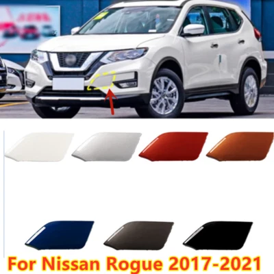 New Front Bumper Towing Tow Hook Hole Eye Cover Cap For Nissan Rogue 2017-2021 Foto 1 de 4