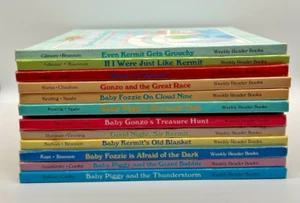 12 Vintage (1986) Jim Henson's Muppet Babies books Kermit Fozzy Gonzo Miss Piggy - Picture 1 of 8