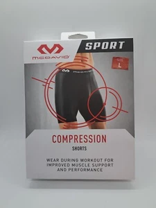 NEW McDavid Multi-Sport Compression Short Model 8100 - Black Large - Picture 1 of 4