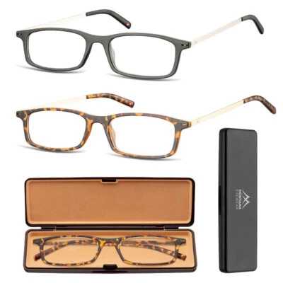 SLIM READER ultraflache Lesebrille Montana MR53 von +1.00 bis +3.50 dpt.