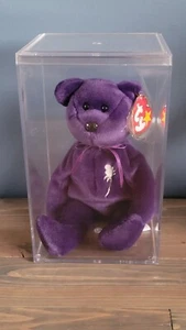Ty Beanie Baby: Princess Diana Bear 1997; MWMT in Case; Tag Errors; PE Pellets - Photo 1 sur 10