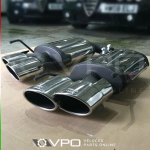 Silenciador ASCARI ESCAPE DEPORTIVO ACERO INOXIDABLE ALFA ROMEO Brera PRODRIVE - Imagen 1 de 4