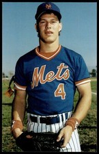 1985 TCMA New York Mets Postcards Lenny Dykstra #32