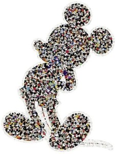 Jigsaw Puzzle Mickey Mouse Contour, 945 Pieces, Cartoon, Comic, Disney, Ravensburger