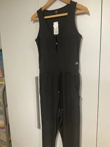 River Island Ribbed Jumpsuit. Size 12P - Picture 1 of 5