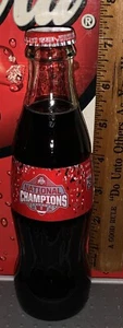 Botella de coca cola 2025 Ohio State Buckeys National Champions 2024 etiqueta de plástico - Imagen 1 de 2