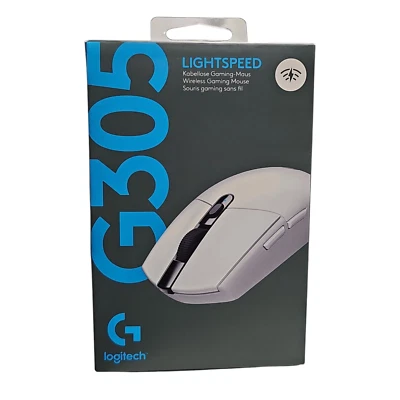 Logitech G305 Kabellose Lightspeed Gaming-Maus - Weiß - NEU✅ - Bild 1 von 2