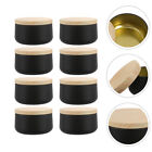  8 Pcs Candy Jars with Lids Cosmetic Travel Containers Tin Box