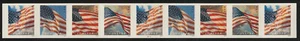 US 5875-5878 2024 Flags PNC strip of 9, plate # B1111 - Picture 1 of 1