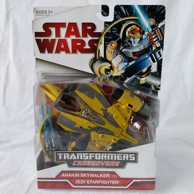 Star Wars Transformers CrossOvers Anakin Skywalker to Jedi Fighter 2009 - BNIB - Image 1 of 4