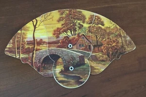 PICTURESQUE Imperial Adv. FAN Elzey & Son Furniture & Funeral Directors Indiana - Picture 1 of 21