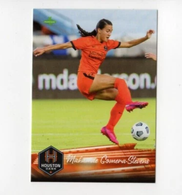2021 Parkside NWSL Vol. 2 Makamae Gomera-Stevens RC #236 Houston Dash - Image 1 of 2