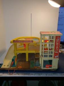vintage fisher price parking ramp service center