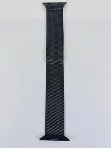 Apple Milanese Loop - 45mm - Graphite - For Watch Series 10/9/8/7/6/5/SE - Used - Zdjęcie 1 z 4