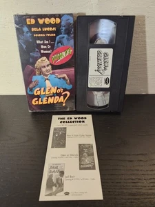 GLEN OR GLENDA? VHS Tape 1953 Cult Comedy Drama Ed Wood Rhino Home Video - Bild 1 von 3