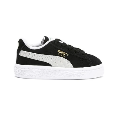 PUMA Suede Classic Xxi Ac Inf Boys Black Sneakers Casual Shoes 38082501 - Image 1 of 4