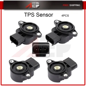 Set of 4 Fits Pontiac Vibe Toyota Matrix 1.8L 03-06 Throttle Position Sensor TPS - Foto 1 di 11