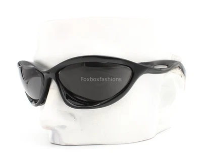 Prada Sunglasses SPR A23 1AB-5S0 Morph Cut Out Polished Black w/case  - Image 1 of 4
