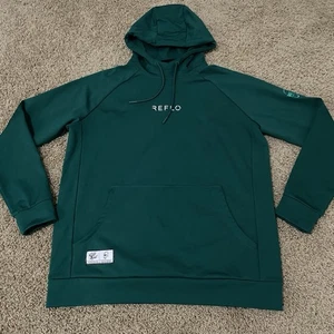 Reflo Alden Hoodie grün gold gepunktet Abfallwirtschaft Phoenix Open WMPO Medium - Bild 1 von 9