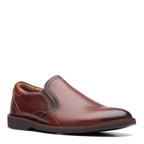 Clarks Mocassino Uomo Malwood Easy Pelle Marrone 13
