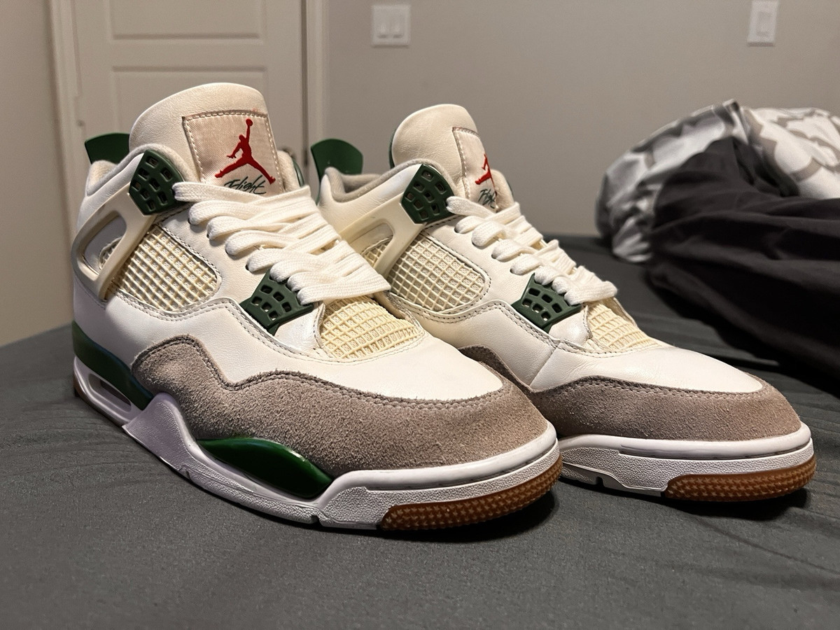 Jordan 4 Retro SP x Nike SB Mid Pine Green for Sale Jordan 4 Retro SP x Nike SB Mid Pine Green for Sale