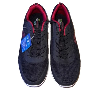 Skechers Black Premium Lifestyle Footwear Memory Foam Wide Fit Sport - Bild 1 von 8