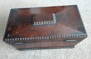 Tea Caddy. William IV Coffin type. No interior but in great condition. - Picture 1 of 3