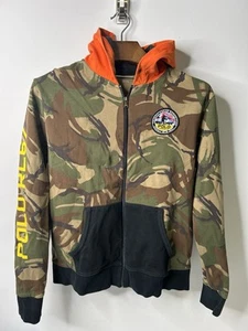 Polo Ralph Lauren Transalaskan Expedition Denali Mtn 1967 Camo Zip Hoodie Large - Bild 1 von 6