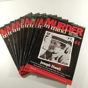 Murder In Mind VINTAGE Magazine Bundle Lot # 61 62 63 64 65 66 67 68 69 70 - Foto 1 di 11