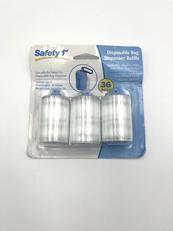Recambios dispensadores de bolsas desechables Safety 1st Foto 1 de 2