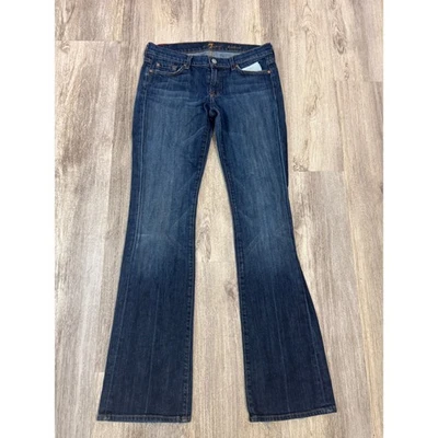 7 For All Mankind Bootcut Jeans Dark Wash Women Size 29 - Image 1 of 4