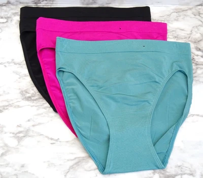 Wacoal 834175# B-Smooth Hi-Cut Brief 3-Pack Panties US Size M - Image 1 of 4